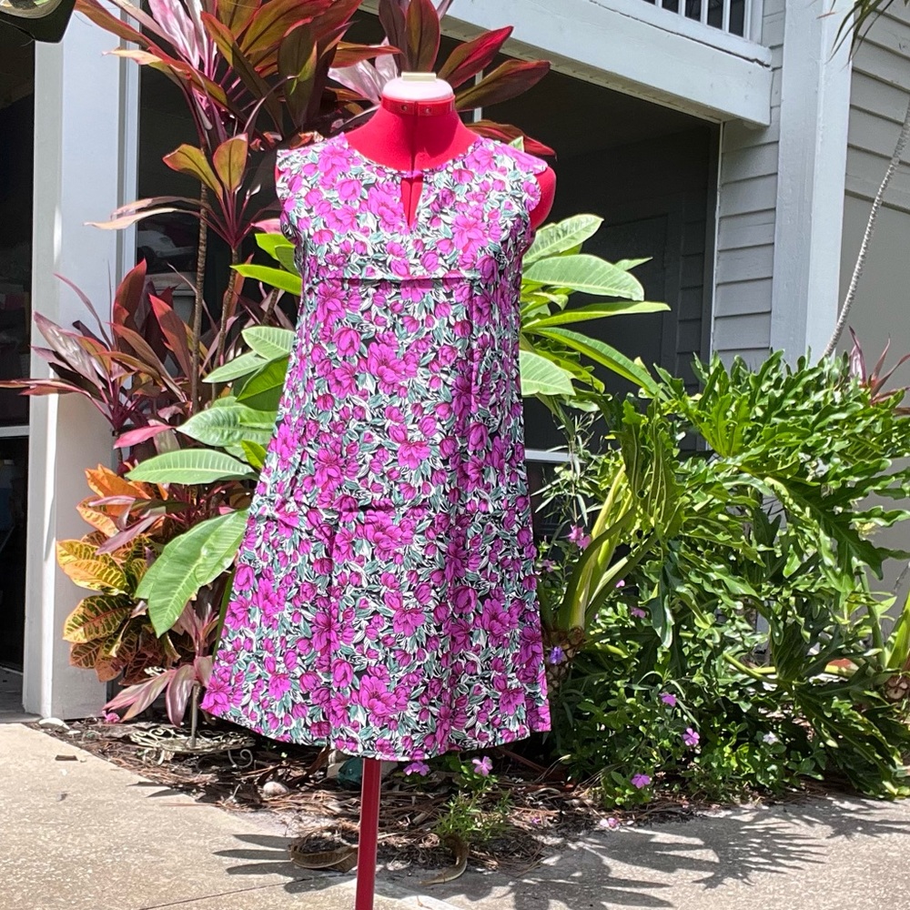 New Purple flowered dress from shein